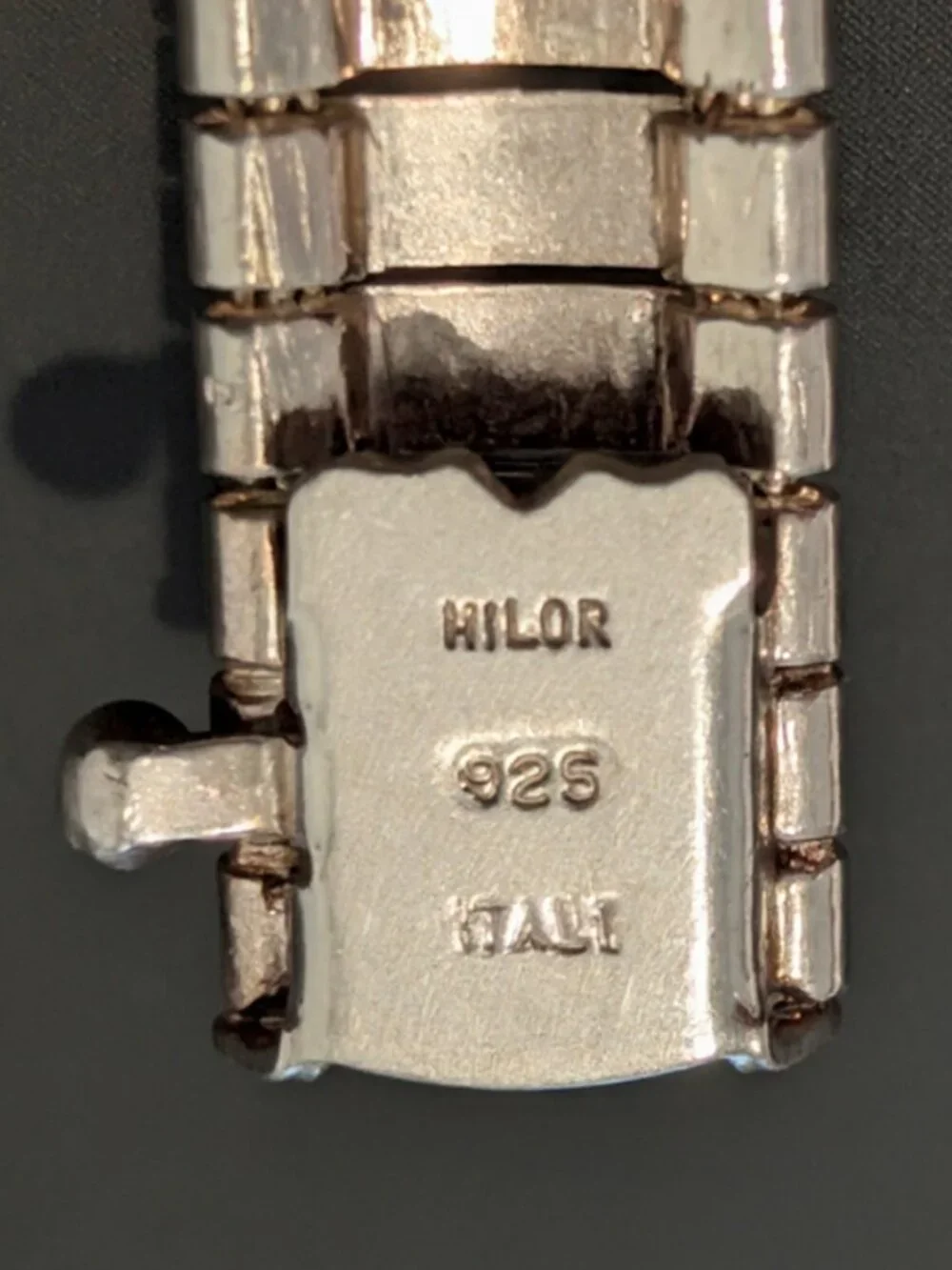 Vintage Milor Italy Two-Tone Bracelet - Gold Vermeil & Silver - Classic